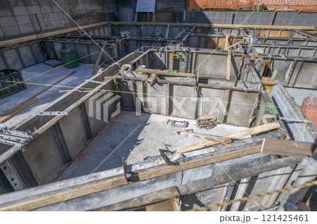 新築住宅の基礎工事 新築住宅の基礎工事 121425461