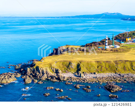 男鹿半島の入道崎（秋田県男鹿市） 121426981