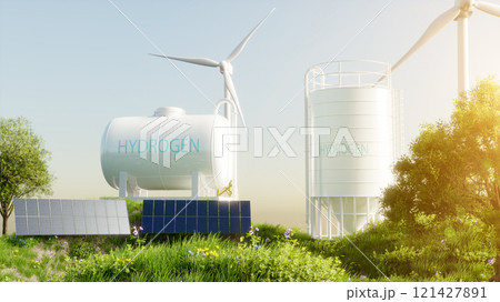 Hydrogen storage in green environments Hydrogen storage in green environments 121427891