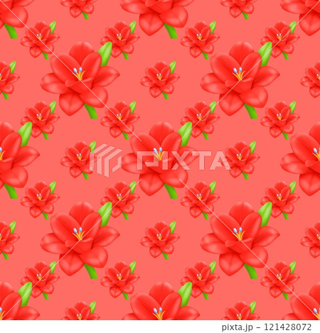 seamless pattern with sakura 121428072