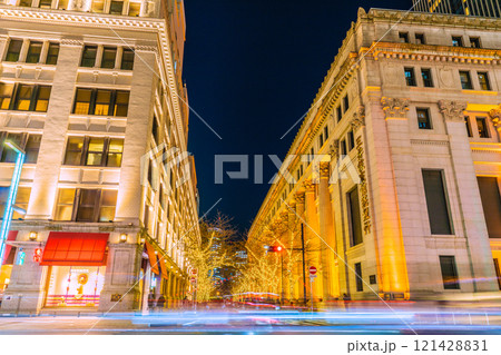 日本の東京都市景観 イブ・江戸桜通りや三井住友信託銀行などを望む=24日 日本の東京都市景観 イブ・江戸桜通りや三井住友信託銀行などを望む=24日 121428831