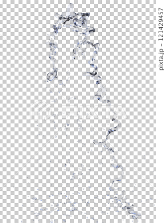 水しぶき 水しぶき 121429457