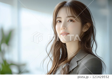 美人のビジネスウーマン 121429552