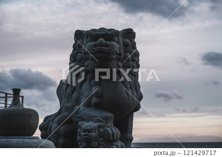 [夫婦岩]狛犬さん 121429717