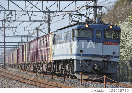 高崎線 本庄-岡部 JR貨物 EF65-2067(新鶴見) 高崎線 本庄-岡部 JR貨物 EF65-2067(新鶴見) 121430739