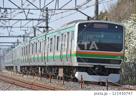 高崎線 本庄-岡部 JR東日本 E231系1000番台 K-31編成(国府津) 高崎線 本庄-岡部 JR東日本 E231系1000番台 K-31編成(国府津) 121430747