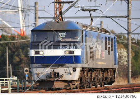 高崎線　岡部－本庄　JR貨物　EF210-122（新鶴見） 121430760