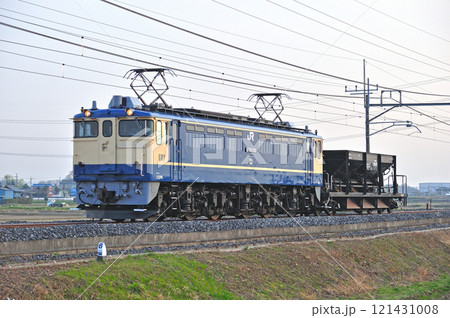 東北本線 東鷲宮-栗橋 JR東日本 EF65-1102(田端)+ホキ800 宇都宮配給 東北本線 東鷲宮-栗橋 JR東日本 EF65-1102(田端)+ホキ800 宇都宮配給 121431008