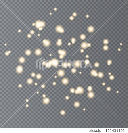 Gold neon circles  lights effects. 121431101