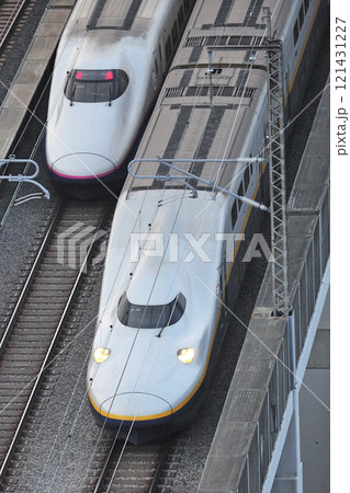 上越新幹線 大宮-上野 JR東日本 E4系 P14編成(新潟)、E2系 J62編成(仙台) 上越新幹線 大宮-上野 JR東日本 E4系 P14編成(新潟)、E2系 J62編成(仙台) 121431227