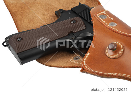 M1911 Automatic Pistol, Caliber .45 in holster 121432023