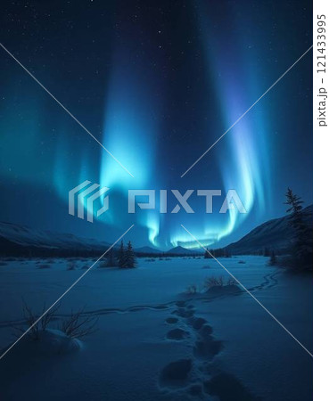 オーロラ幻想 121433995