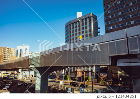 上野駅前周辺の国道と首都高速 2024.11　b-5 フィルム調 121434851