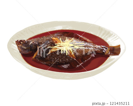 ヒラメの煮付け 121435211