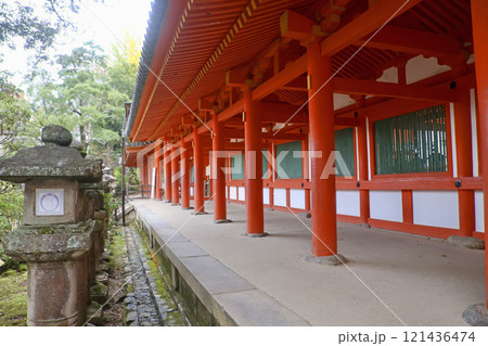 春日大社・回廊(奈良県・奈良市) 春日大社・回廊(奈良県・奈良市) 121436474