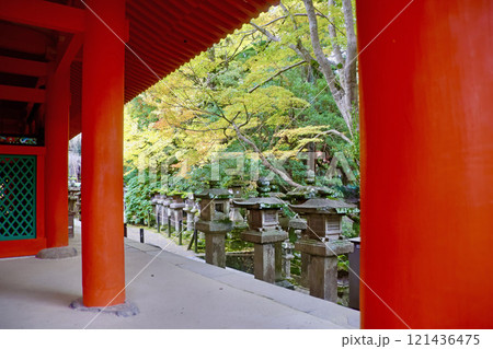 春日大社・回廊（奈良県・奈良市） 121436475