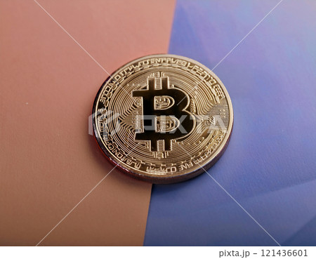 ビットコイン　暗号資産　イメージ 121436601