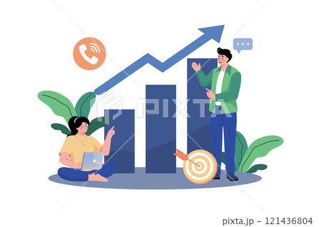 Recruiters provide training courses for new employees. 121436804