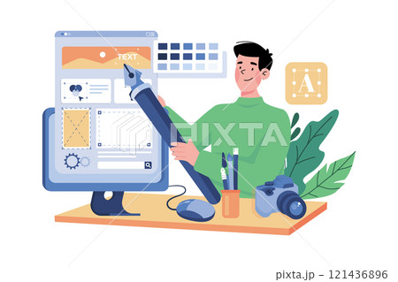 Art directors design visual elements of advertising campaigns. 121436896