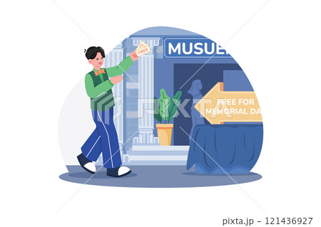 Museums Offer Free Admission On Memorial Day. Museums Offer Free Admission On Memorial Day. 121436927