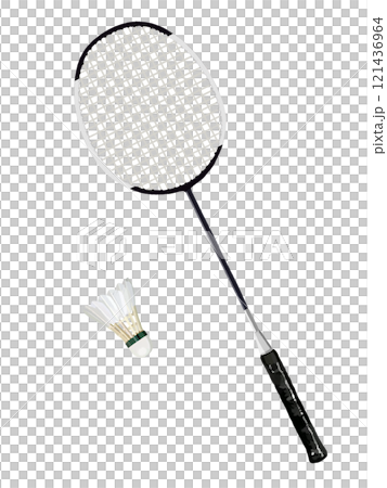 羽毛球拍（白色）毽子 121436964