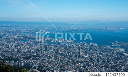 摩耶山掬星台から見る神戸市街 121437290