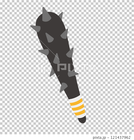 惡魔金棒的插圖 惡魔金棒的插圖 121437962