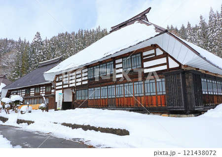 冬の白馬村青鬼集落 重要伝統的建造物保存地区 冬の白馬村青鬼集落 重要伝統的建造物保存地区 121438072
