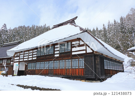 冬の白馬村青鬼集落 重要伝統的建造物保存地区 冬の白馬村青鬼集落 重要伝統的建造物保存地区 121438073