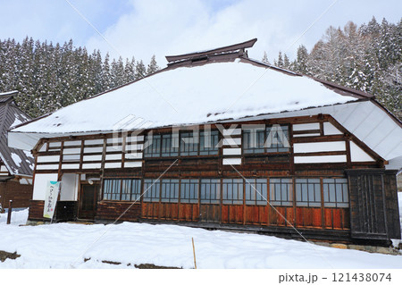 冬の白馬村青鬼集落 重要伝統的建造物保存地区 冬の白馬村青鬼集落 重要伝統的建造物保存地区 121438074