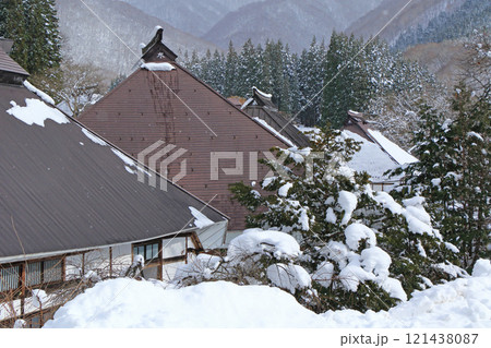冬の白馬村青鬼集落 重要伝統的建造物保存地区 冬の白馬村青鬼集落 重要伝統的建造物保存地区 121438087