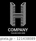 Bored with the same old logo designs? Here's the solution: Minimalist H letter logo. It also looks aesthetic, pro, sporty, unique, and of course very cool. 121438089