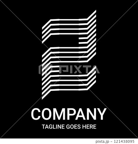 Bored with the same old logo designs? This is the solution: Minimalist number 2 logo. The appearance is also aesthetic, professional, sporty, unique, and of course very cool. 121438095