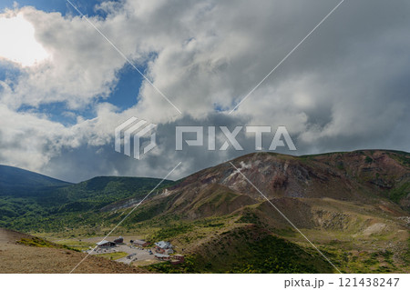 吾妻小富士山頂から見た一切経山 121438247
