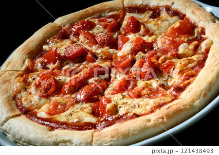 ミニトマトのピザ ミニトマトのピザ 121438493