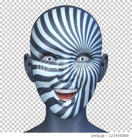 Close-up of a woman's face 121438800