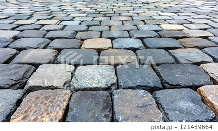 Elegant Walkways in Historic Cities, Classic Paths Enhancing Urban Charm 121439664