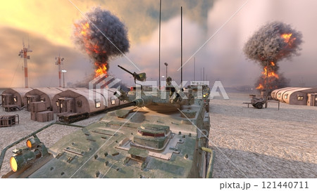 軍事キャンプ 121440711