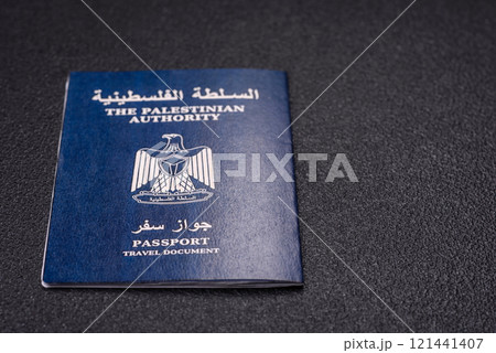 International passport of a citizen Palestine International passport of a citizen Palestine 121441407