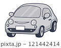 かわいい車（グレー） 121442414