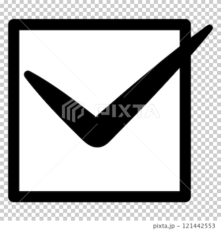 Checked checkbox icon 121442553