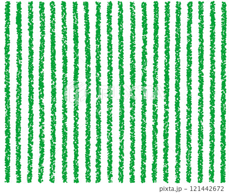 手描きのクレヨン素材　背景　縦ボーダー 121442672