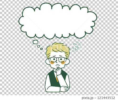 Troubled man - 4 colors Troubled man - 4 colors 121443512