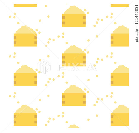 かわいい節分のイラスト素材 かわいい節分のイラスト素材 121443851