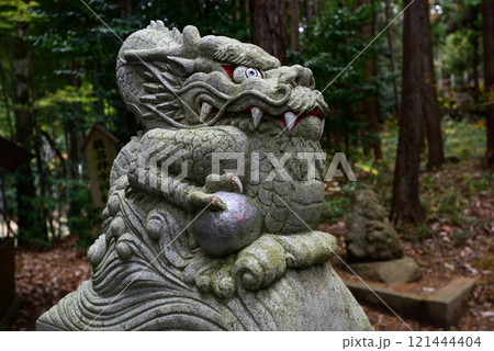 奥宮　眞名井神社（真名井神社）吽行の狛龍 121444404