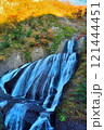 紅葉に染まる袋田の滝 121444451