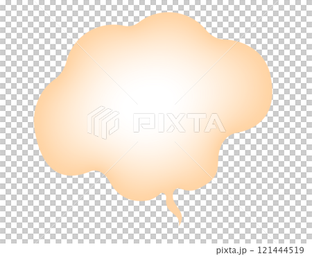 Warm and fluffy speech bubbles 10 121444519