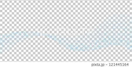 水色 水玉 波 ランダム カーブ ウェーブ ベクター 水色 水玉 波 ランダム カーブ ウェーブ ベクター 121445164