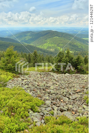 Landscape of the Krkonose Mountains in the Czech Republic Landscape of the Krkonose Mountains in the Czech Republic 121446297