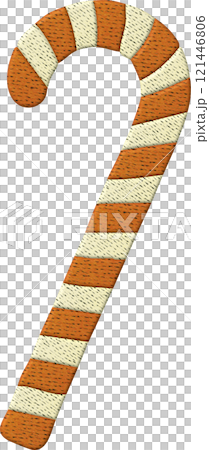 Festive candy cane embroidery a patchwork ornament for seasonal christmas decor Festive candy cane embroidery a patchwork ornament for seasonal christmas decor 121446806
